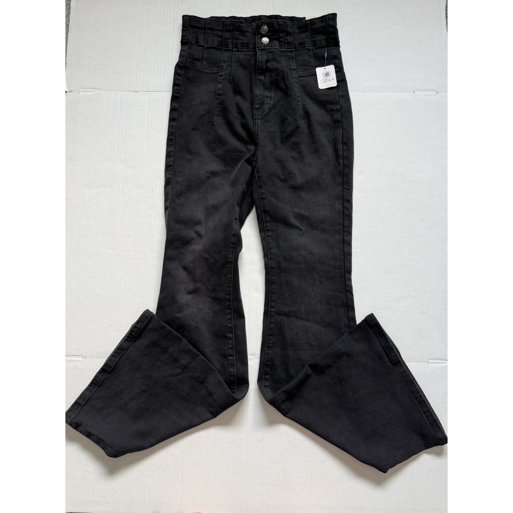 We The Free Jayde Flare Jeans Free People High Rise Womens 31 Bell Bottom Boho